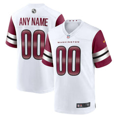 Washington Commanders Game Custom Player Jersey - White - Nike