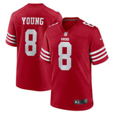 Steve Young San Francisco 49ers Retired Player Game Jersey - Scarlet - Nike
