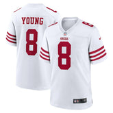 Steve Young San Francisco 49ers Retired Player Game Jersey - White - Nike