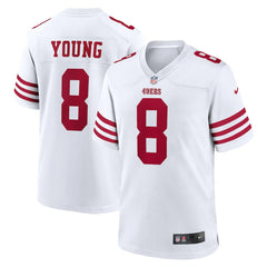 Steve Young San Francisco 49ers Retired Player Game Jersey - White - Nike
