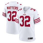 Ricky Watters San Francisco 49ers Retired Player Game Jersey - White - Nike