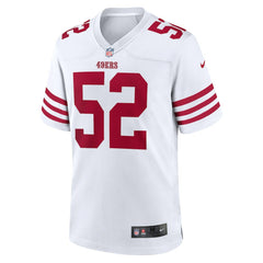 Patrick Willis San Francisco 49ers Retired Player Game Jersey - White - Nike