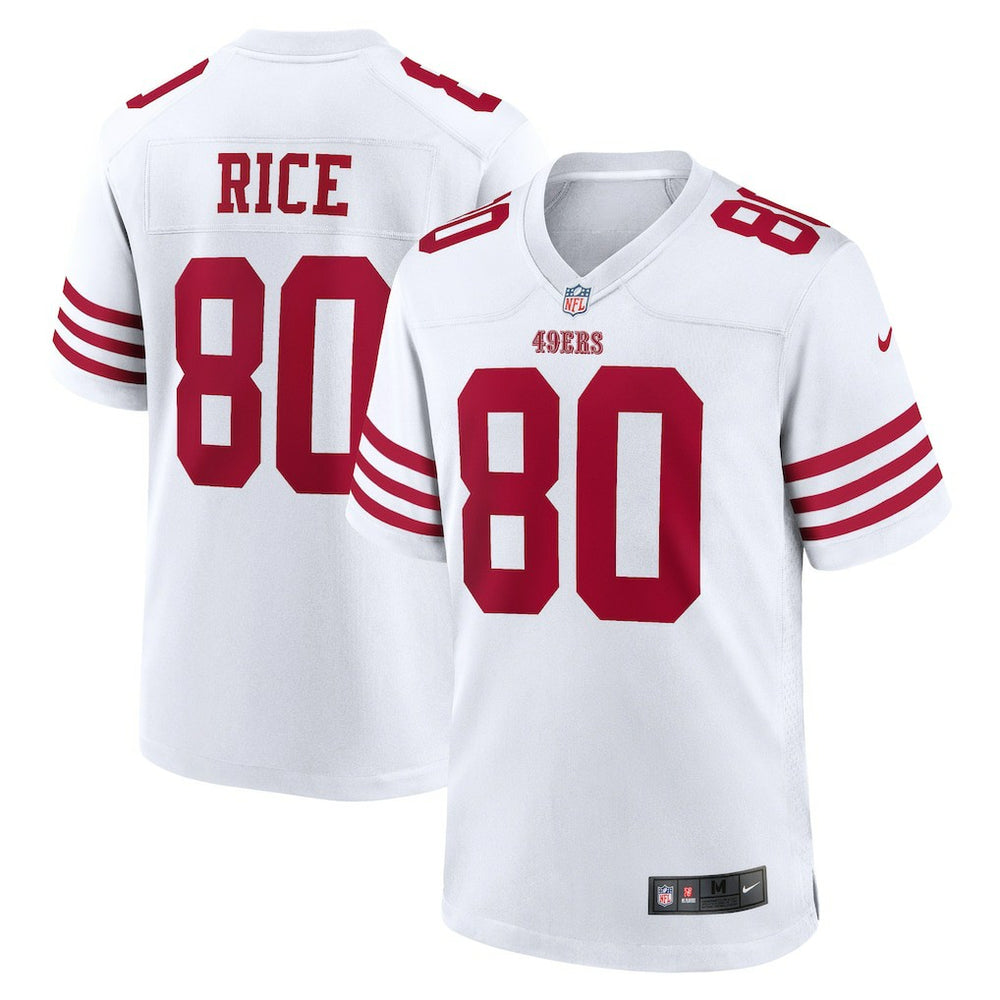 Jerry Rice San Francisco 49ers Retired Player Game Jersey - White - Nike
