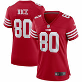 Jerry Rice San Francisco 49ers Women's Retired Player Game Jersey - Scarlet - Nike