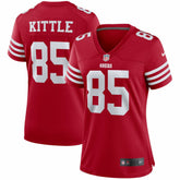 George Kittle San Francisco 49ers Women's Player Jersey - Scarlet - Nike