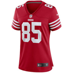 George Kittle San Francisco 49ers Women's Player Jersey - Scarlet - Nike