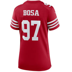 Nick Bosa San Francisco 49ers Women's Player Jersey - Scarlet - Nike