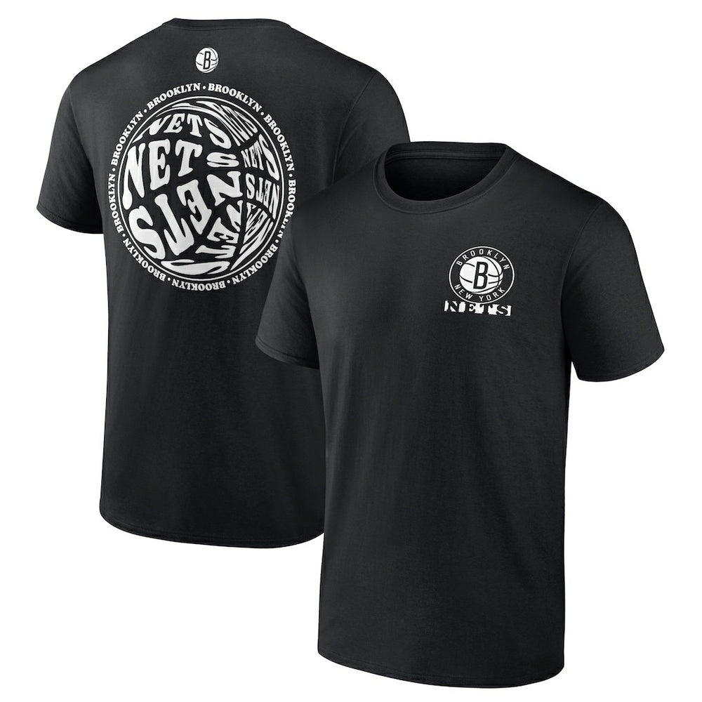 Fanatics Brooklyn Nets Basketball Street Collective T-Shirt Black