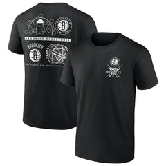 Fanatics Brooklyn Nets Court Street Collective T-Shirt Black