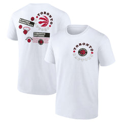 Fanatics Toronto Raptors Street Collective T-Shirt White
