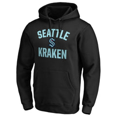 Seattle Kraken Fanatics Big & Tall Victory Arch Pullover Hoodie - Black | Fanatics sale