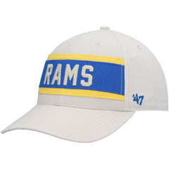 Los Angeles Rams '47 Crossroad MVP Adjustable Hat - Cream - 47 brand