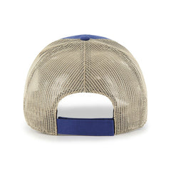 New York Giants '47 Rawhide Trucker Adjustable Hat - Royal/Natural - 47 brand