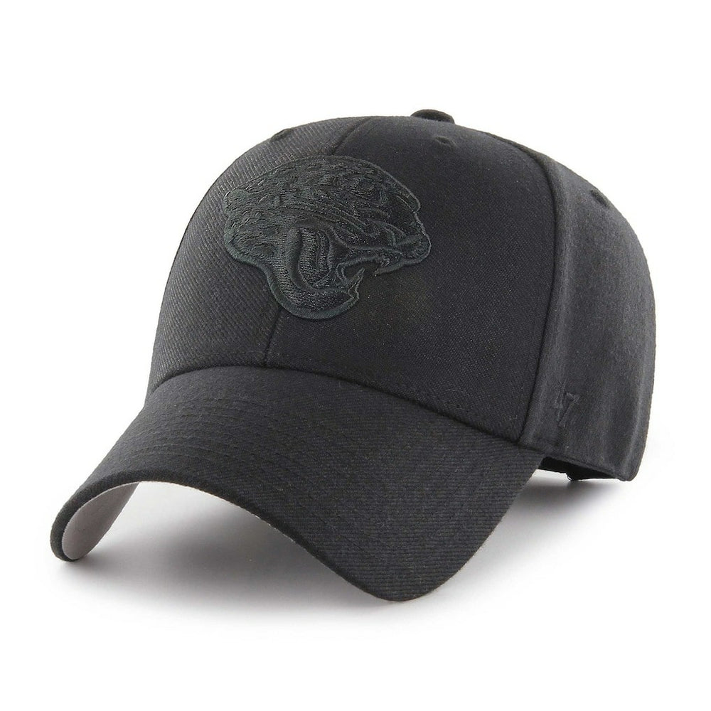 Jacksonville Jaguars '47 Tonal MVP Adjustable Hat - Black - 47 brand