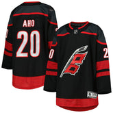 Sebastian Aho Carolina Hurricanes Youth Home Premier Player Jersey - Black | NHL near me