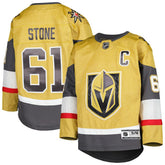 Mark Stone Vegas Golden Knights Youth Home Captain Patch Premier Player Jersey - Gold | NHL discount