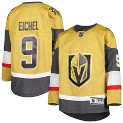 Jack Eichel Vegas Golden Knights Youth Home Premier Player Jersey - Gold | NHL near me