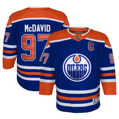 Connor McDavid Edmonton Oilers Youth Home Premier Player Jersey - Royal | NHL on sale