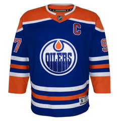 Connor McDavid Edmonton Oilers Youth Home Premier Player Jersey - Royal | NHL on sale