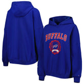Buffalo Bills Tommy Hilfiger Women's Becca Drop Shoulder Pullover Hoodie - Royal - NFL