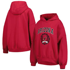 Arizona Cardinals Tommy Hilfiger Women's Becca Drop Shoulder Pullover Hoodie - Cardinal - NFL