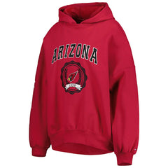 Arizona Cardinals Tommy Hilfiger Women's Becca Drop Shoulder Pullover Hoodie - Cardinal - NFL