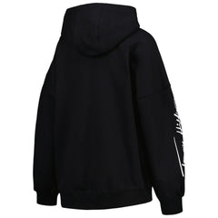 Las Vegas Raiders Tommy Hilfiger Women's Becca Drop Shoulder Pullover Hoodie - Black - NFL