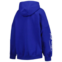 Los Angeles Rams Tommy Hilfiger Women's Becca Drop Shoulder Pullover Hoodie - Royal - NFL