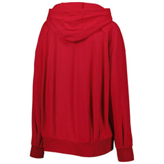 Atlanta Falcons MSX by Michael Strahan Women's Emerson Lightweight Full-Zip Hoodie - Red - NFL