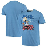 Philadelphia 76ers Homage NBA x Rugrats Tri-Blend T-Shirt Royal