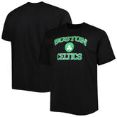 Boston Celtics Big & Tall Heart & Soul T-Shirt Black