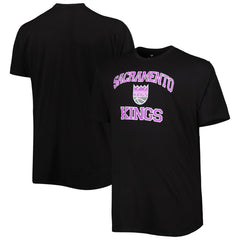 Sacramento Kings Big & Tall Heart & Soul T-Shirt Black
