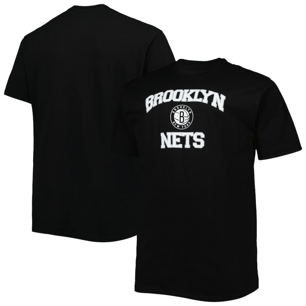 Brooklyn Nets Big & Tall Heart & Soul T-Shirt Black