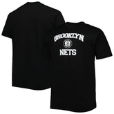 Brooklyn Nets Big & Tall Heart & Soul T-Shirt Black