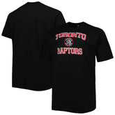Toronto Raptors Big & Tall Heart & Soul T-Shirt Black