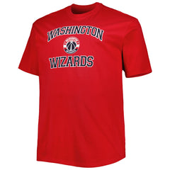 Washington Wizards Big & Tall Heart & Soul T-Shirt Red