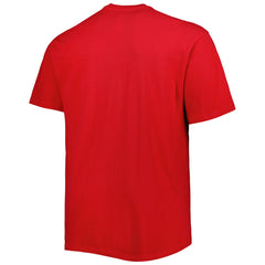 Washington Wizards Big & Tall Heart & Soul T-Shirt Red