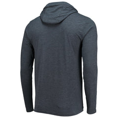 Memphis Grizzlies Sportiqe Practice Shoot Around Rowan Tri-Blend Pullover Hoodie Heathered Navy