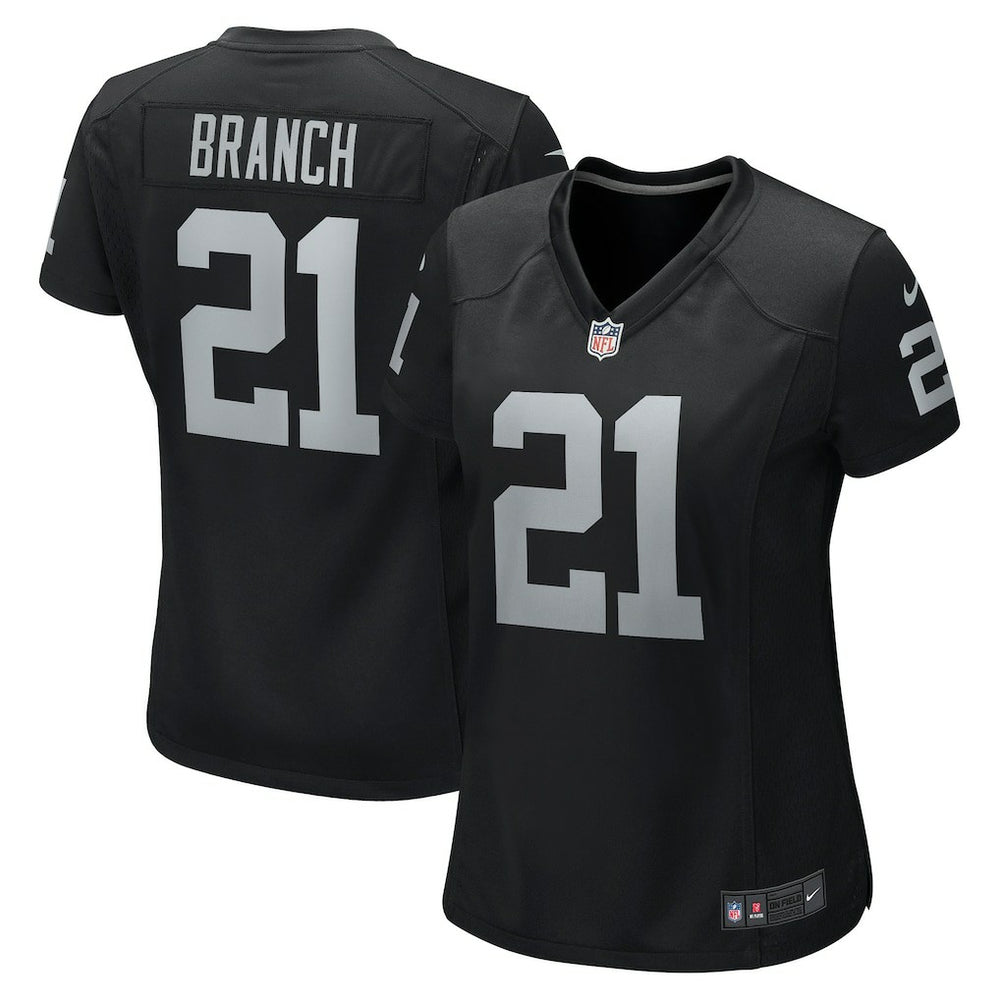 Cliff Branch Las Vegas Raiders Women's Retired Player Game Jersey - Black - Nike