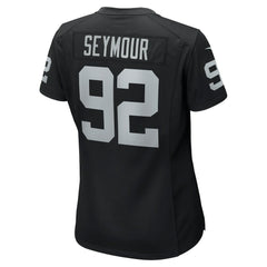 Richard Seymour Las Vegas Raiders Women's Retired Player Game Jersey - Black - Nike