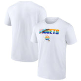 Denver Nuggets Pride T-Shirt White