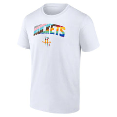 Houston Rockets Pride T-Shirt White