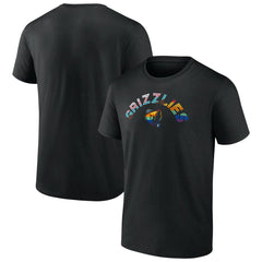 Memphis Grizzlies Pride T-Shirt Black