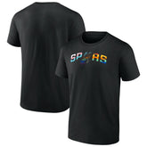 San Antonio Spurs Pride T-Shirt Black