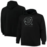 Brooklyn Nets Big & Tall Pop Pullover Hoodie Black