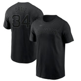 David Ortiz Boston Red Sox Nike Name & Number T-Shirt Discount
