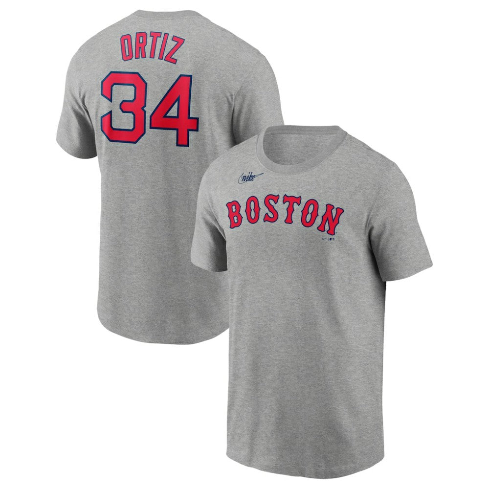 David Ortiz Boston Red Sox Nike Name & Number T-Shirt Sale