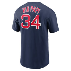 David Ortiz Boston Red Sox Nike Name & Number Wordmark T-Shirt Discount