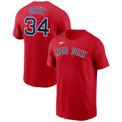 David Ortiz Boston Red Sox Nike Name & Number T-Shirt Sale