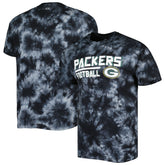Green Bay Packers MSX by Michael Strahan Recovery Tie-Dye T-Shirt - Black - NFL